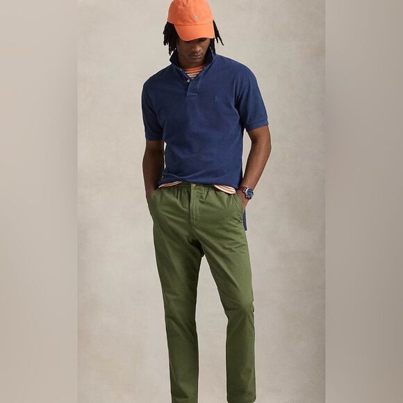 NWOT Ralph Lauren Stretch Slim Tappered Prepster Pants - Picture 1 of 10